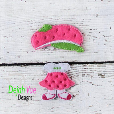 Strawberry Girl Outfit 4×4