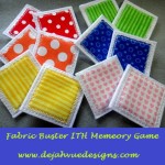 Fabric Memory Game - Dejah Vue Designs