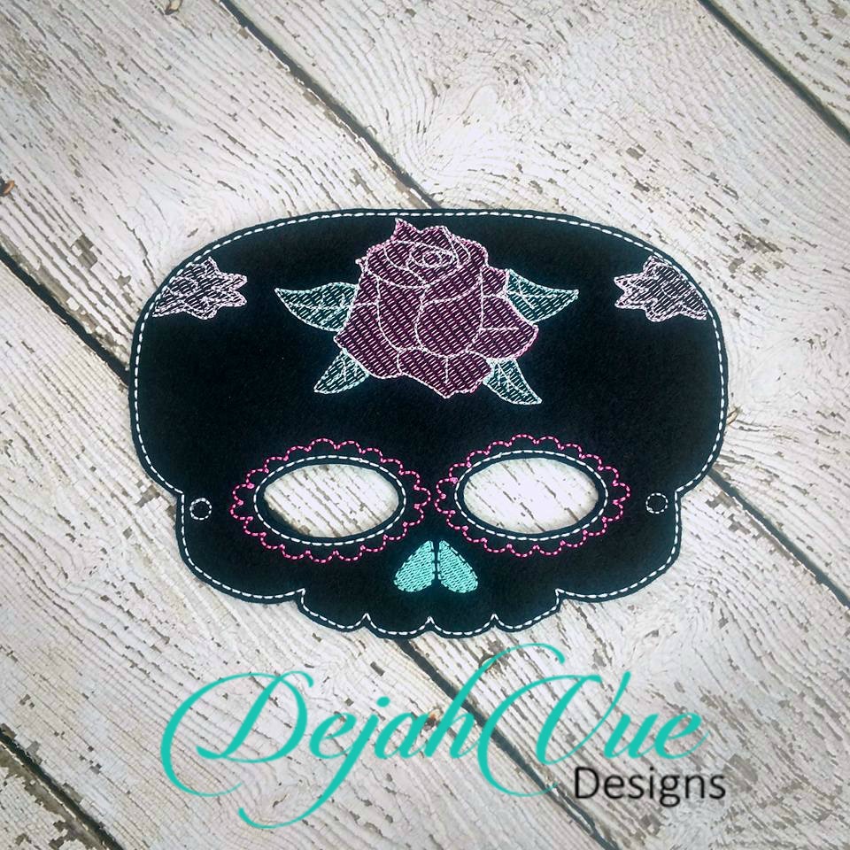 Black Cat Mask  Dejah Vue Designs
