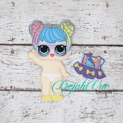 BON BON 5X7 LOL FELT DOLL