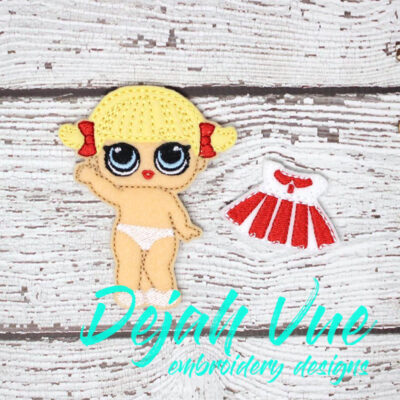 LOL CHEER CAPTAIN FELT DOLL 4×4