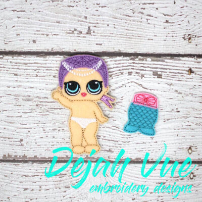 LOL MERBABY FELT DOLL 4×4