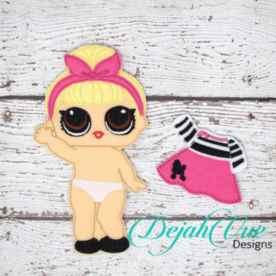 LOL SWING FELT DOLL 5×7