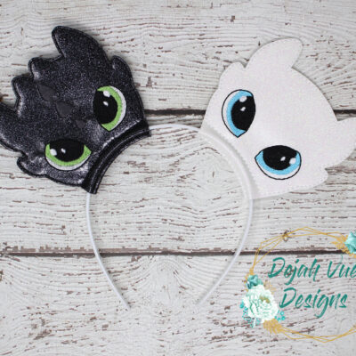 HOW TO TRAIN YOUR DRAGON TOOTHLESS INSPIRED MOUSE EARS