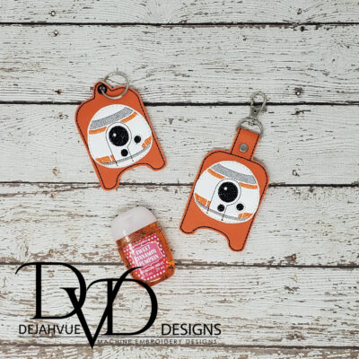 BB8 Sanitizer Holder Snap Tab